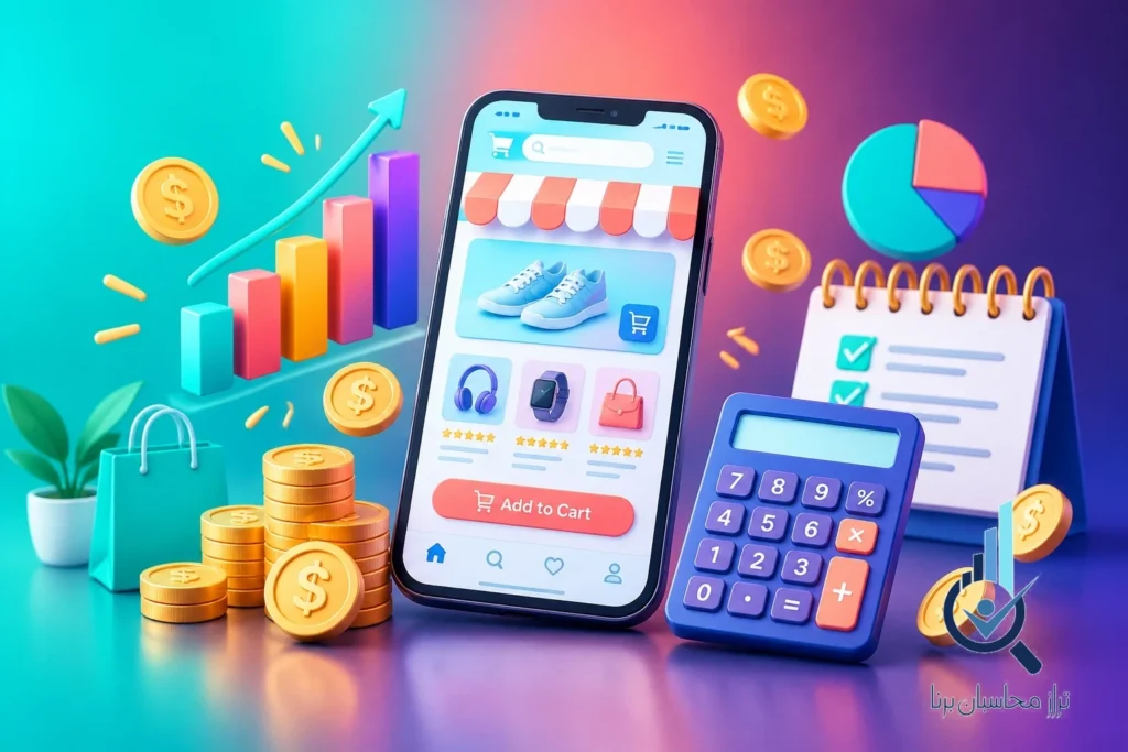 تکالیف بانکی فروشگاه اینترنتی