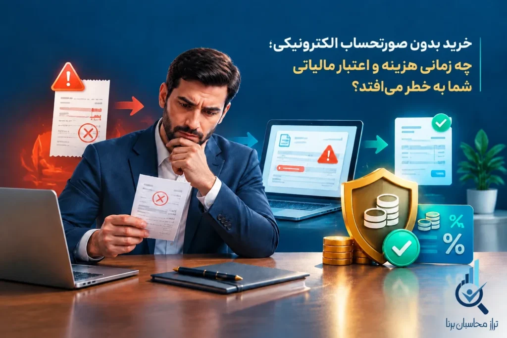 خرید بدون صورتحساب الکترونیکی